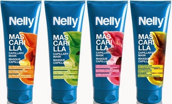 gama de mascarillas para el pelo Nelly