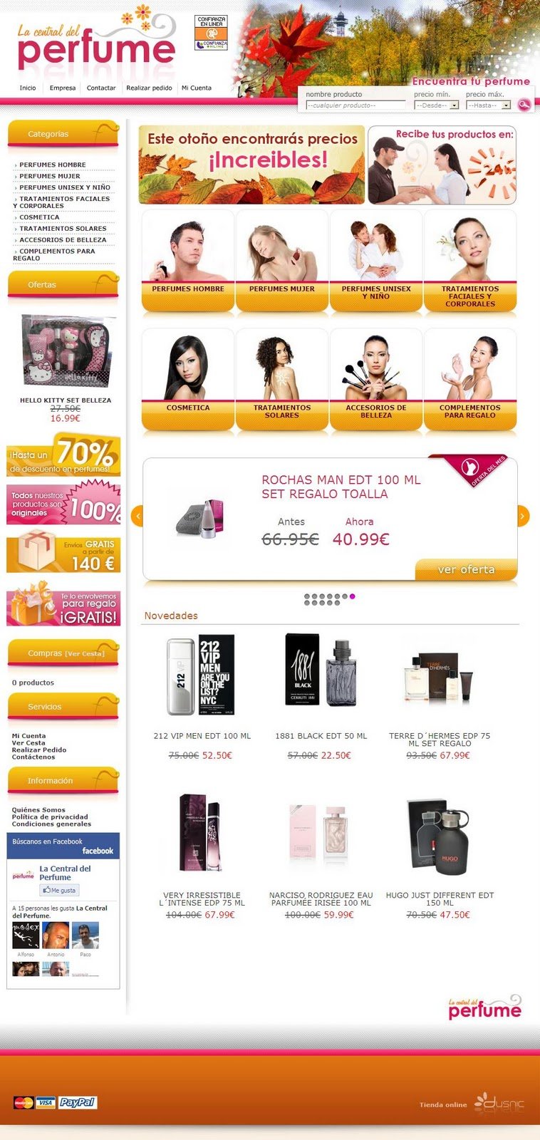 venta de perfumes baratos