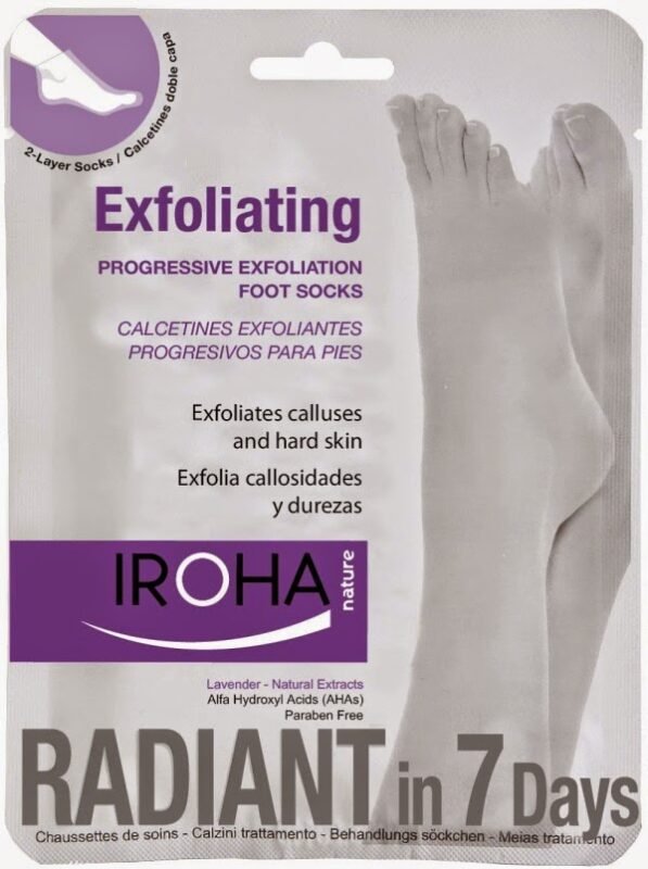 Calcetines exfoliantes de Iroha Nature