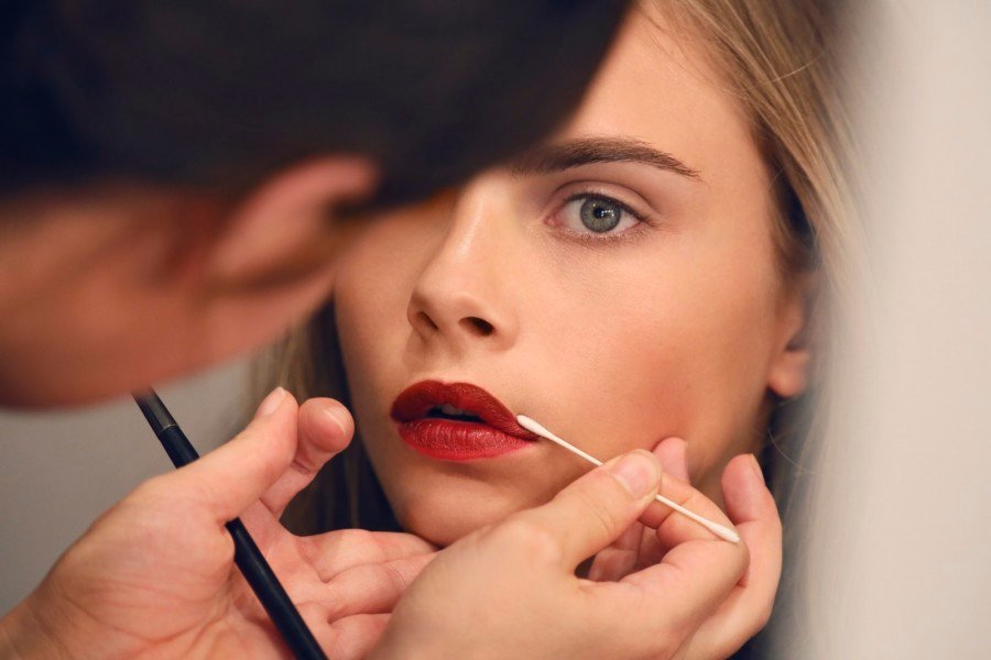 maquillaje burberry back stage burberry