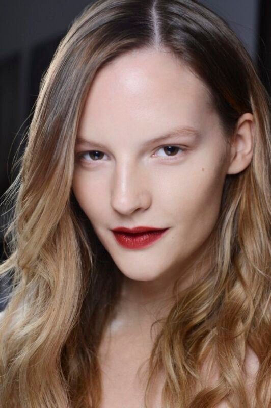 modelo burberry beauty back stage burberry