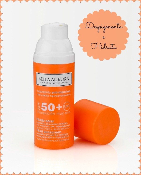 fluido solar bella aurora Fluido Solar anti manchas SPF50 de Bella Aurora
