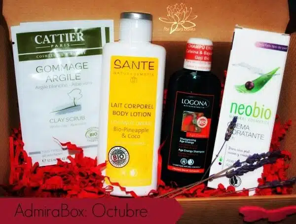 caja belleza suscripción mensual Admirabox