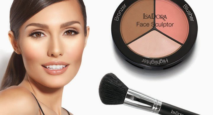 face sculptor iluminador y blush de isadora