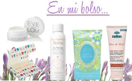 productos en el bolso