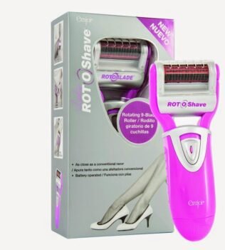 depilación segura y apurada con Lady RotoShave