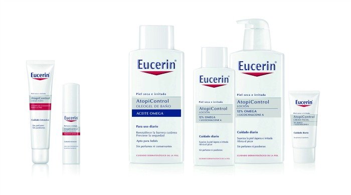 Eucerin gama de productos para la dermatitis atópica