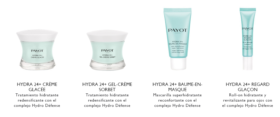 Payot línea de tratamiento Hydra 24+