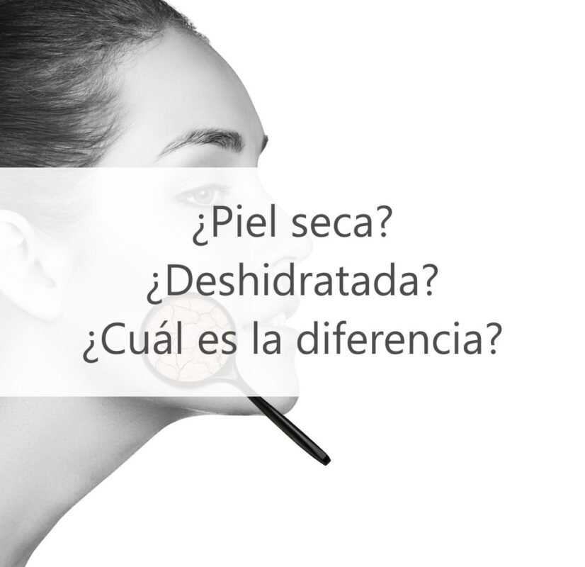 piel seca o piel deshidratada diferencia entre piel seca y piel deshidratada
