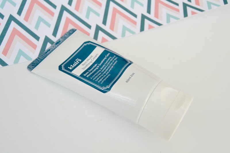 Rich Moist Soothing Cream de Klairs productos faciales para pieles sensibles