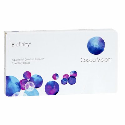 Biofinity de Cooper Vision lentillas de uso mensual