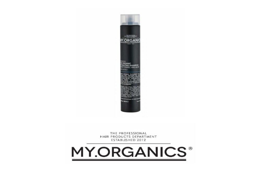 champú natural para cabellos secos champú My Organics Sweet Fennel and Aloe de My Organics