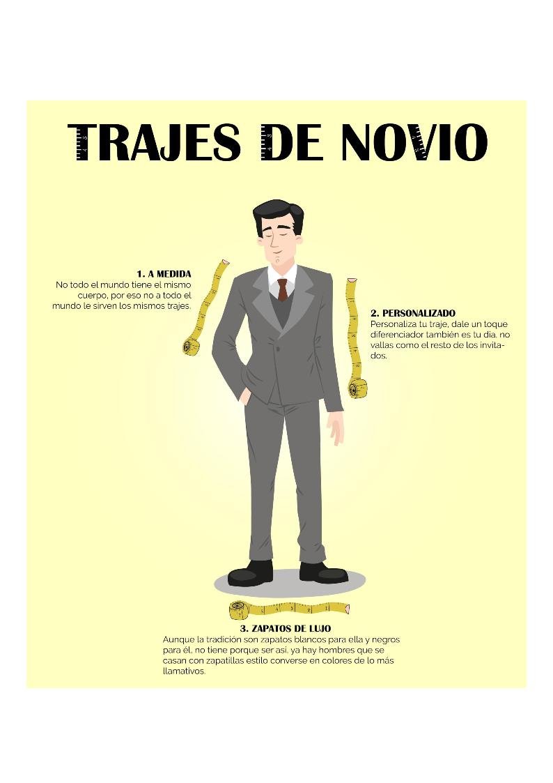 trajes de novio