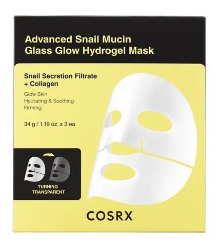 COSRX - Advanced Snail Mucin Glass Glow Hydrogel Mask Set