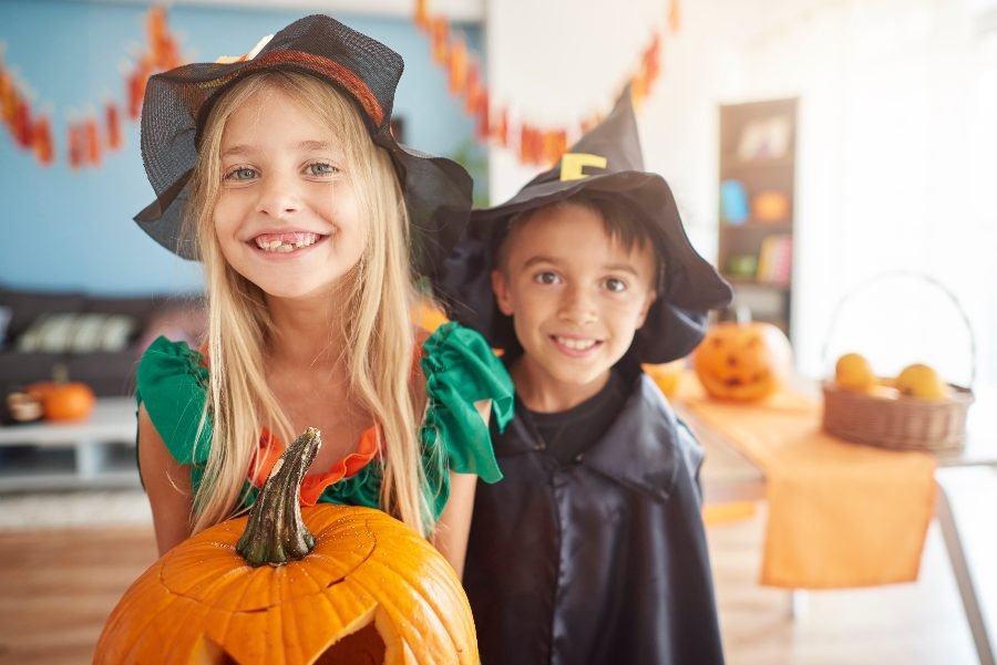 maquillaje halloween para niños