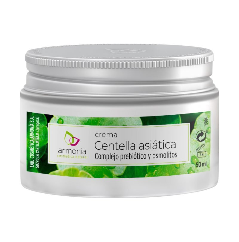 crema facial de Centella Asiática de Armonía Cosmética Natural