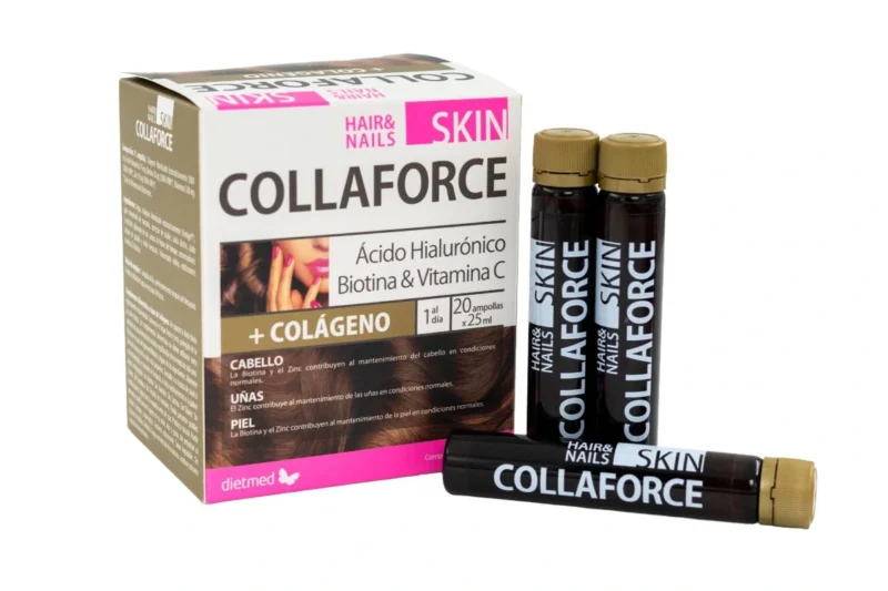 collaforce skin hair nails colágeno bebible dietmed
