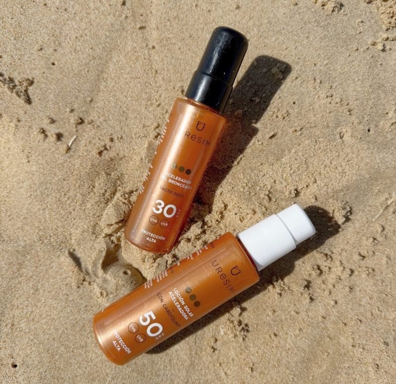 Uresim Loción aceleradora de bronceado